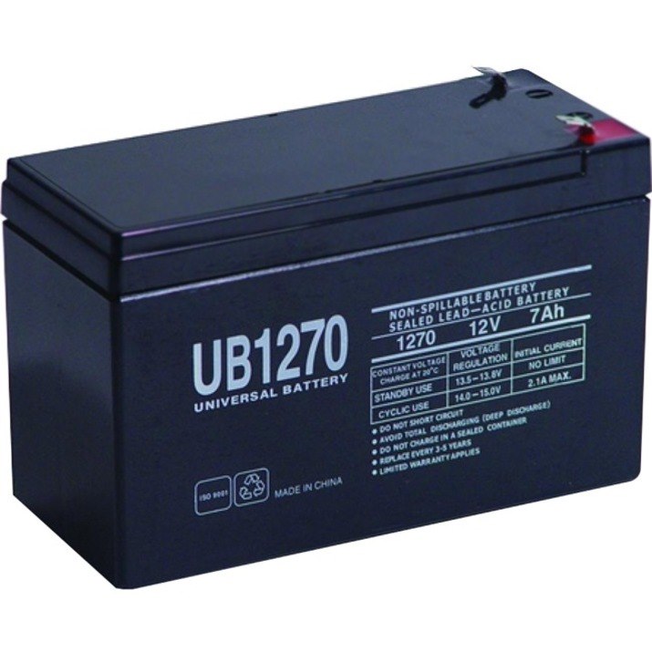 eReplacements Compatible Sealed Lead Acid Battery Replaces APC UB1270, APC RBC40