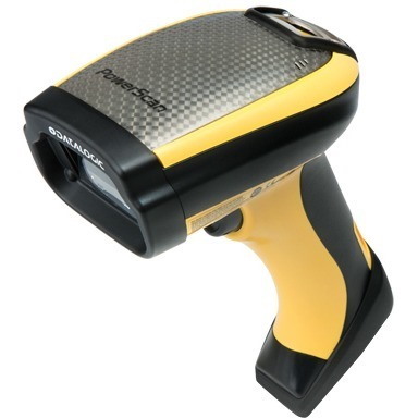 Datalogic PowerScan D9531 Handheld Barcode Scanner Kit - Cable Connectivity - Black, Yellow - USB Cable Included