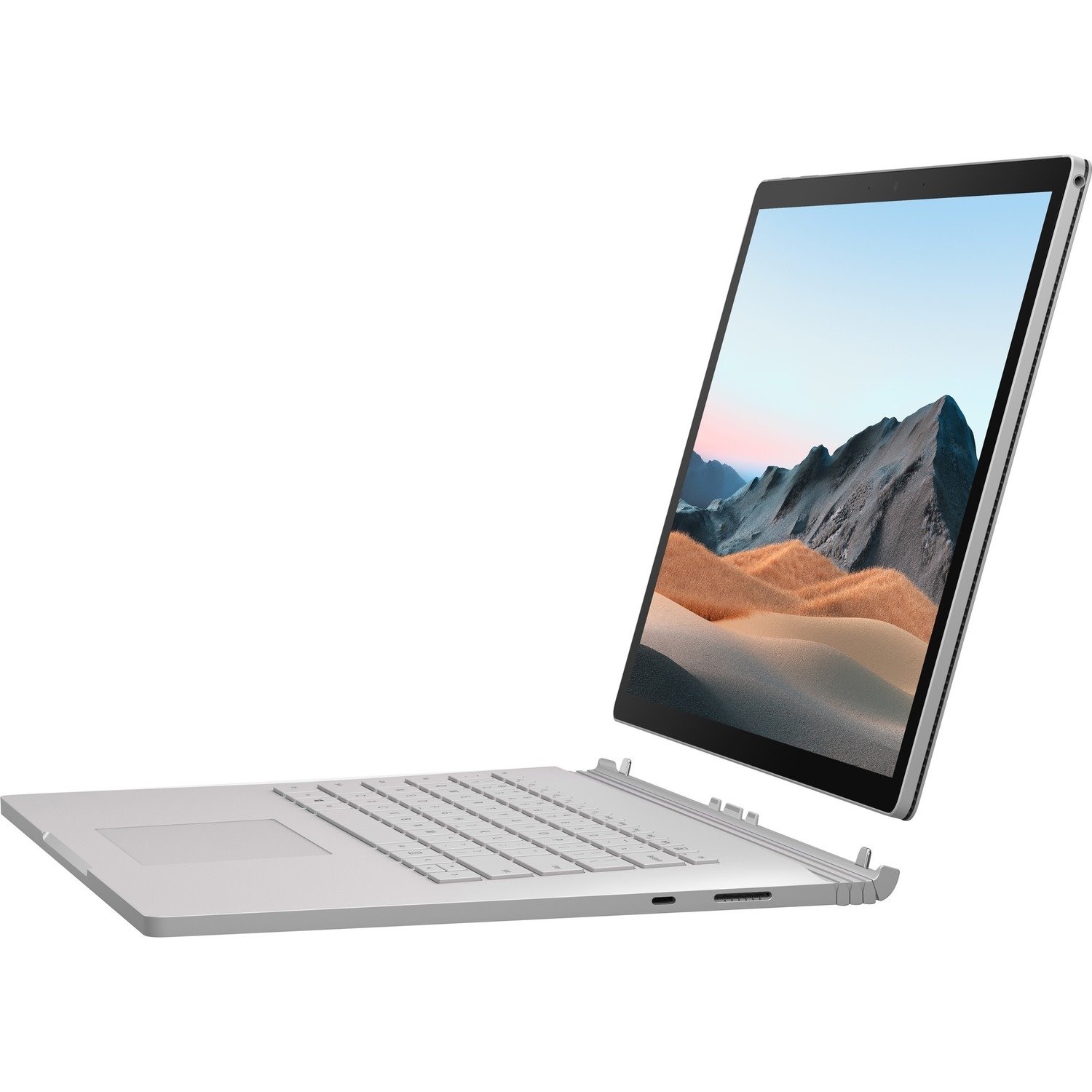 Microsoft- IMSourcing Surface Book 3 15" Touchscreen Detachable 2 in 1 Notebook - Intel Core i7 10th Gen i7-1065G7 - 32 GB - 2 TB SSD - Silver