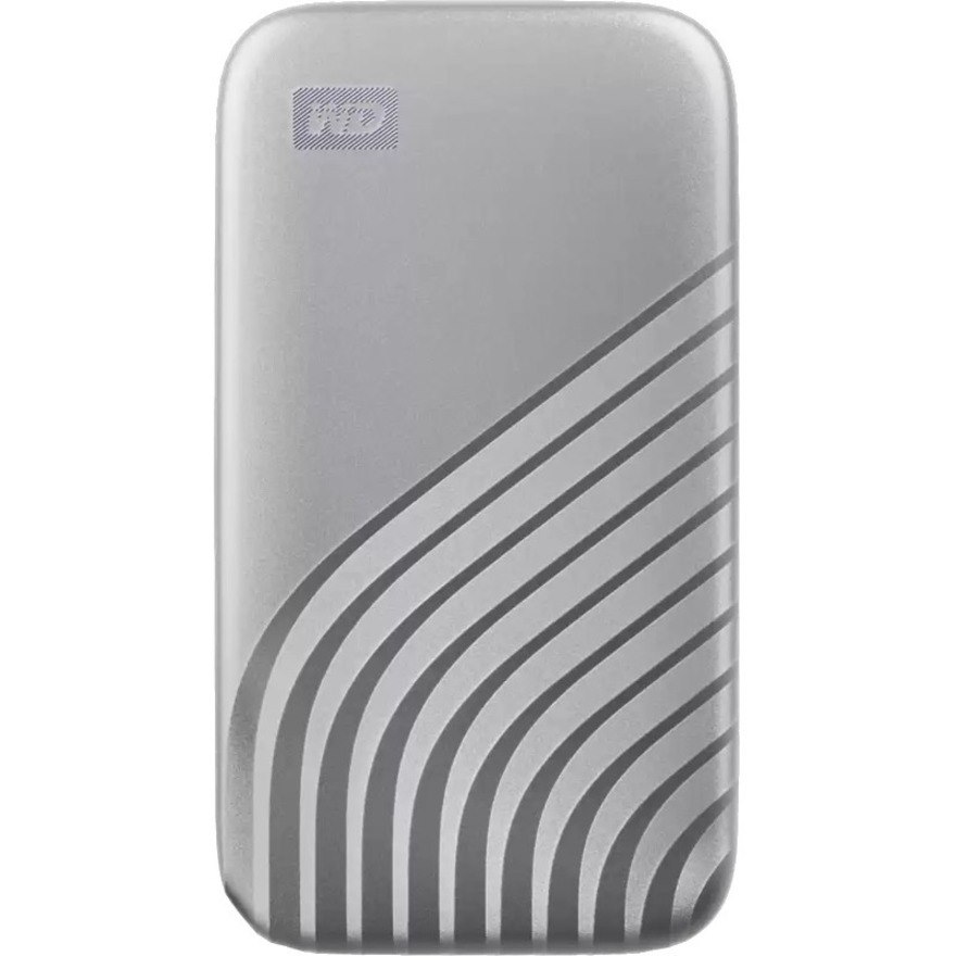 WD My Passport WDBAGF0010BSL-WESN 1 TB Portable Solid State Drive - External - Silver