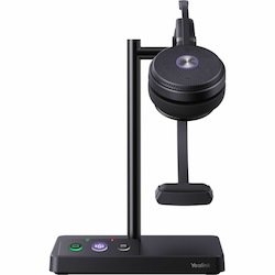 Yealink (WH62-M-UC) UC DECT Wireless Mono Headset, with Charging Stand