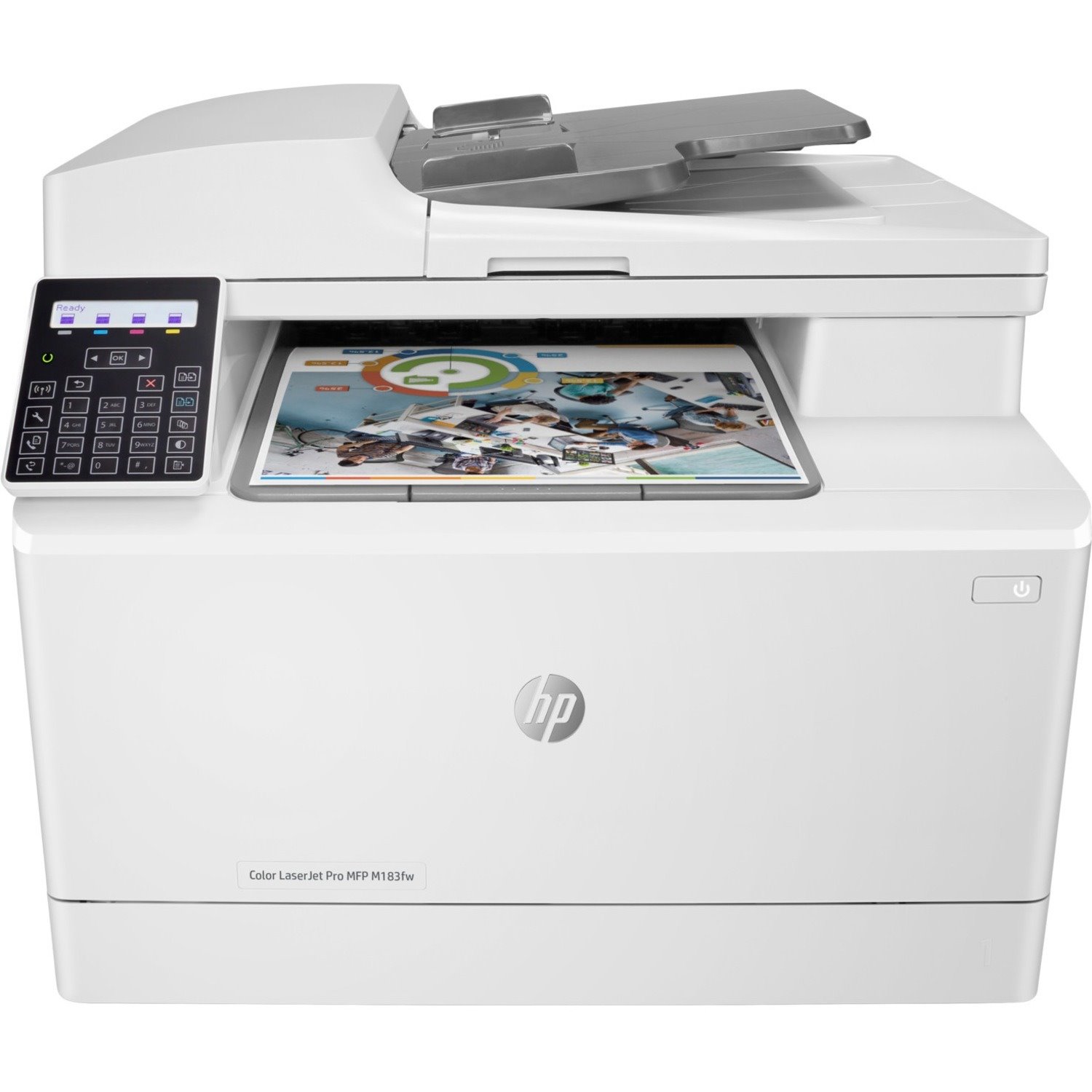 HP LaserJet Pro M183fw Wireless Laser Multifunction Printer - Colour