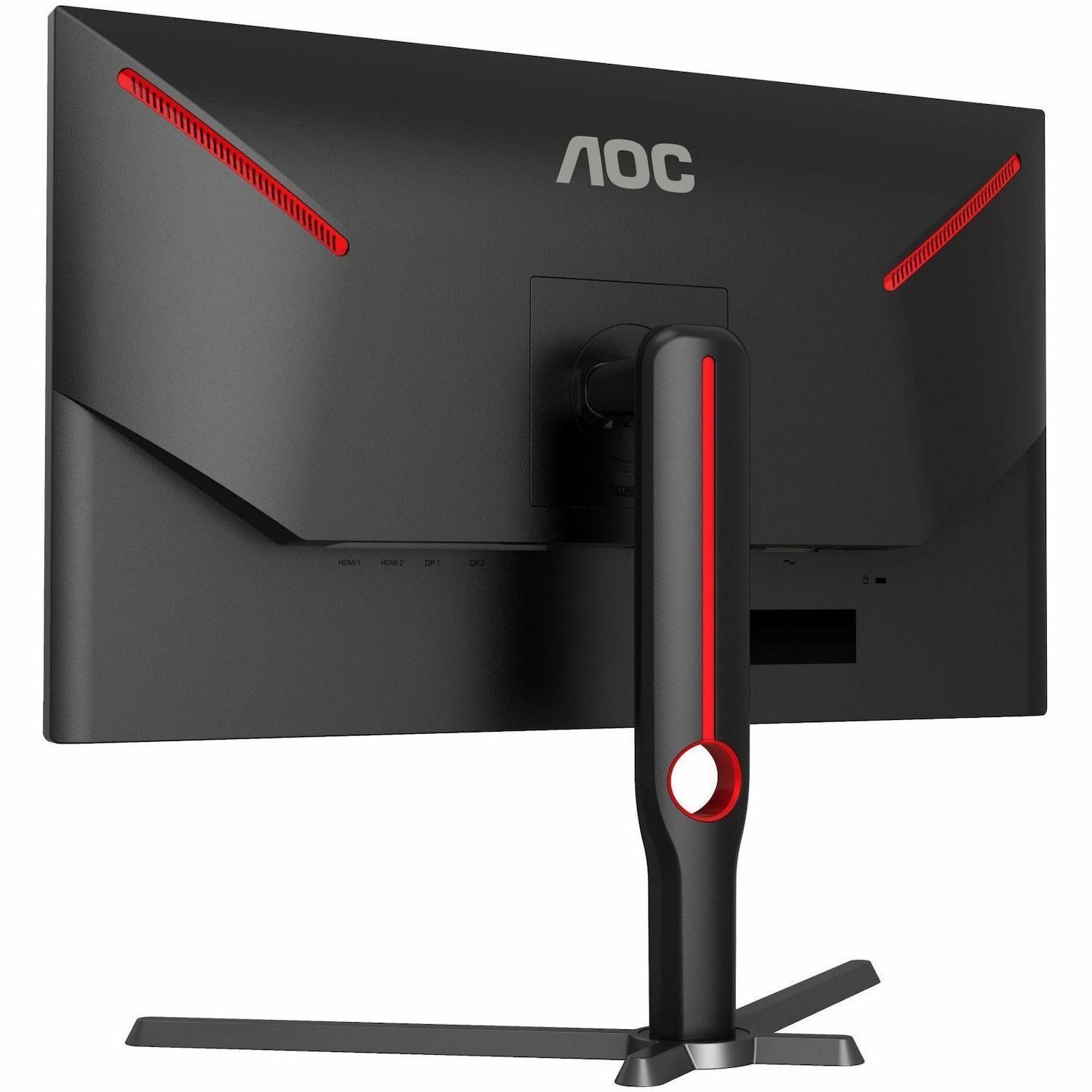 AOC AGON U27G3X/BK 27" Class 4K UHD Gaming LED Monitor - 16:9 - Black, Red