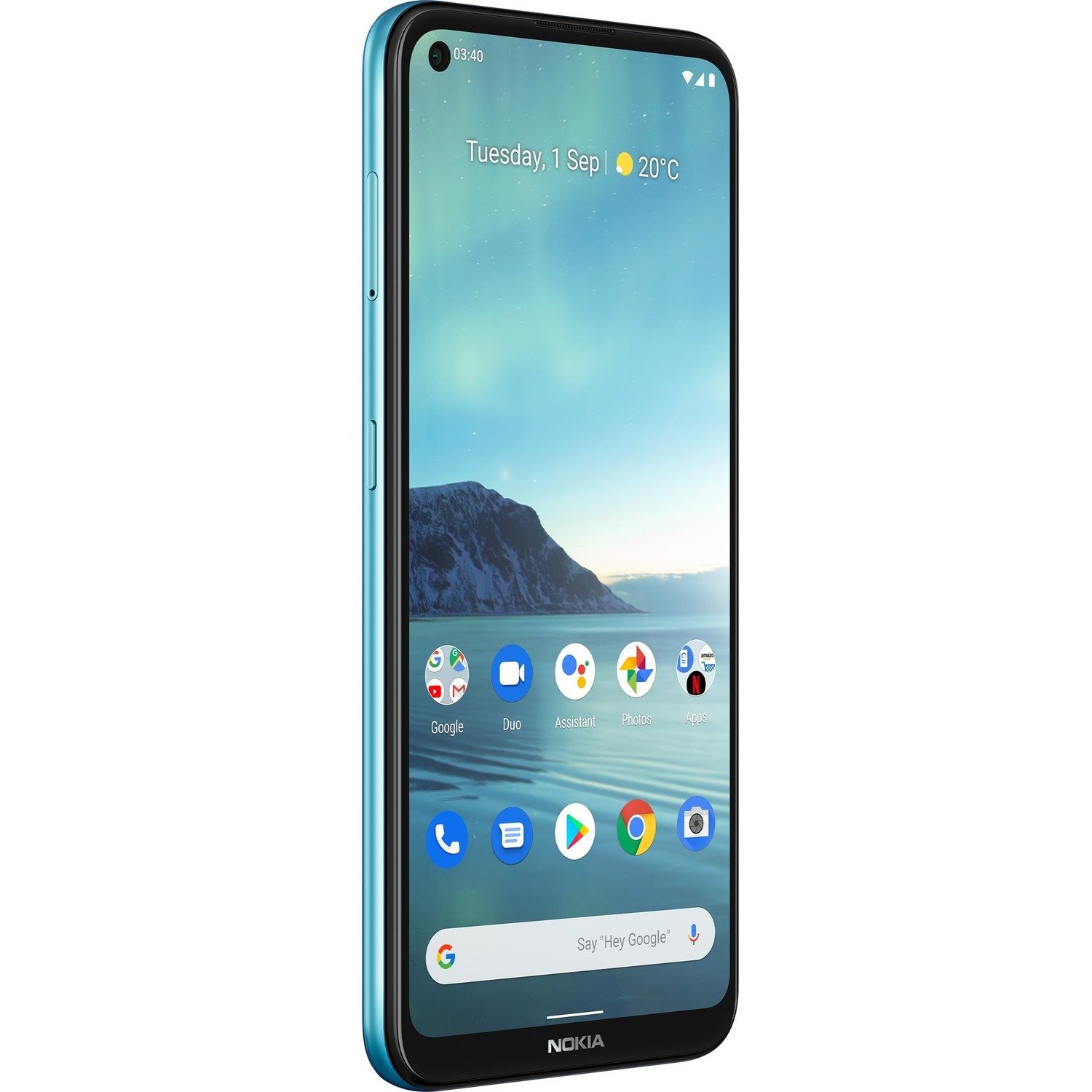 Nokia 3.4 32 GB Smartphone - 16.2 cm (6.4") LCD HD+ 720 x 1560 - Cortex A73Quad-core (4 Core) 1.80 GHz + Cortex A53 Quad-core (4 Core) 1.80 GHz - 3 GB RAM - Android 10 - 4G - Charcoal