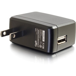 C2G USB Wall Charger - AC to USB Charger - 5V 2A Output