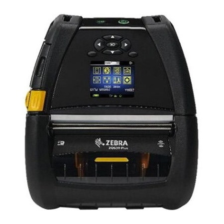 Zebra ZQ630 Plus Mobile, Warehouse, Transportation & Logistic Direct Thermal Printer - Monochrome - Label Print - Fast Ethernet - USB - USB Host - Bluetooth - Wireless LAN - Near Field Communication (NFC) - RFID - Battery Included
