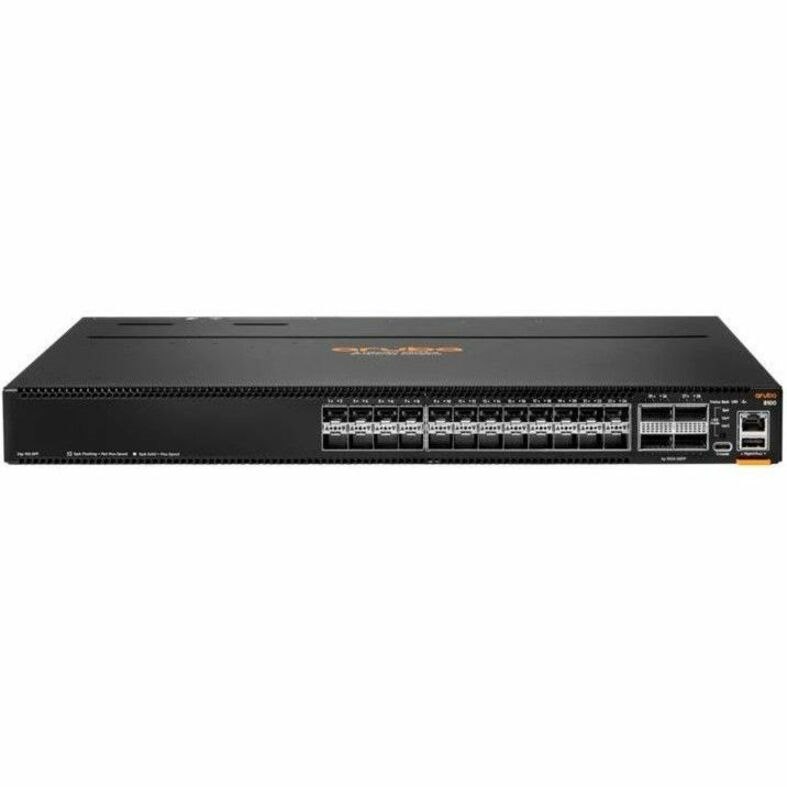 HPE CX 8100 24XF4C Manageable Ethernet Switch - 10 Gigabit Ethernet, 100 Gigabit Ethernet - 10GBase-X, 100GBase-X, 40GBase-X, 1000Base-X