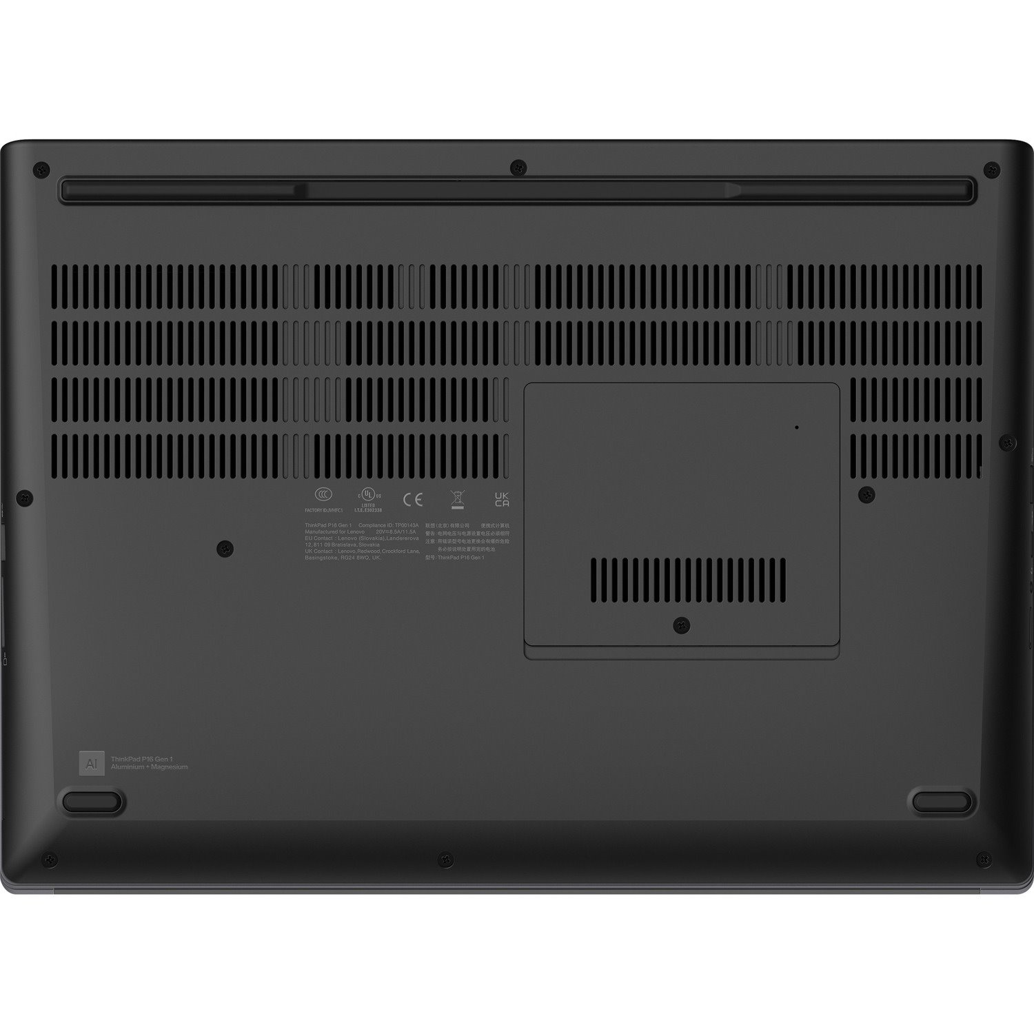 Lenovo ThinkPad P16 G1 21D6009KUS 16" Mobile Workstation - QHD+ - 3840 x 2400 - Intel Core i9 12th Gen i9-12950HX Hexadeca-core (16 Core) 2.30 GHz - 64 GB Total RAM - 2 TB SSD - Storm Gray