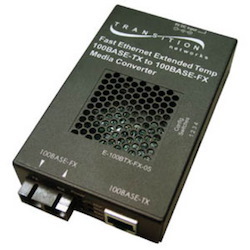 Transition Networks E-100BTX-FX-05(SCHT) Fast Ethernet Media Converter