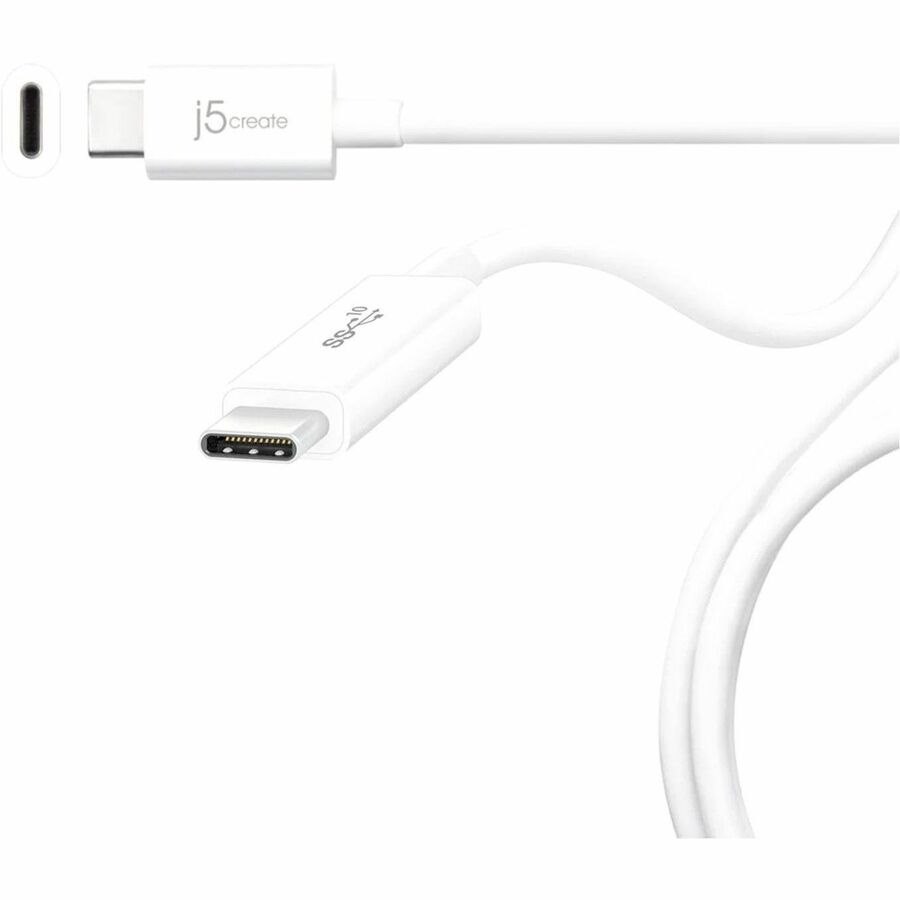 j5create USB Type-C 3.1 to USB Type-C Coaxial Cable