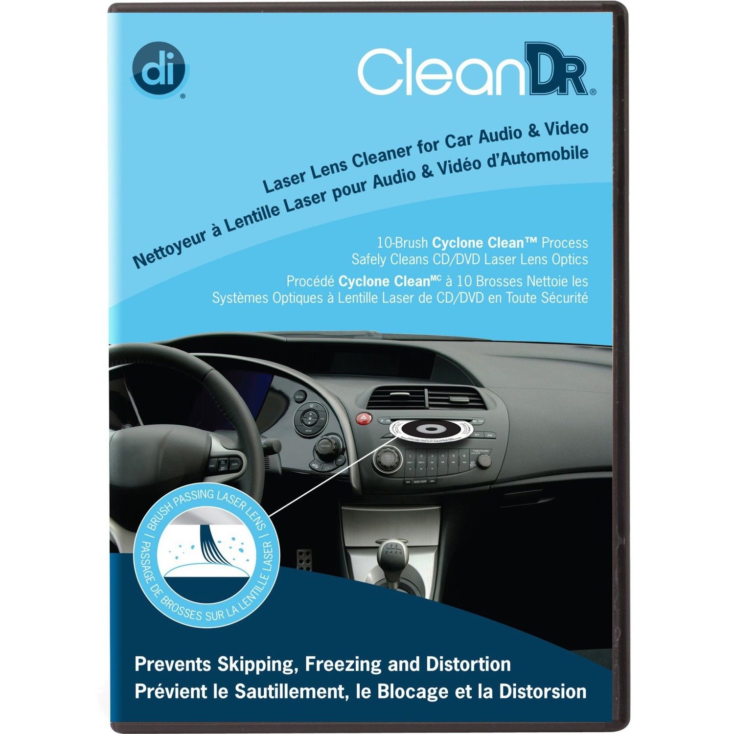 Digital Innovations CleanDr for Car Audio & Video Laser Lens Cleaner