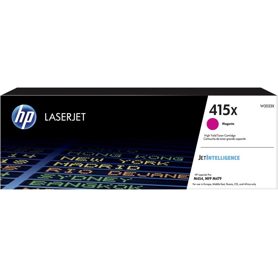 HP 415X Original High Yield Laser Toner Cartridge - Magenta Pack