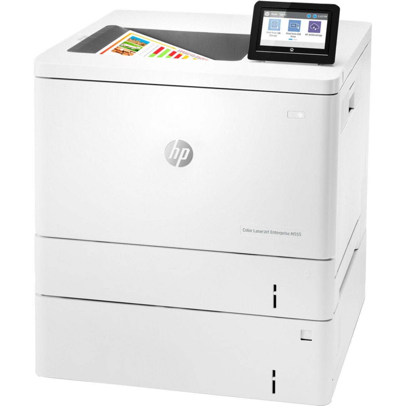 HPI SOURCING - NEW LaserJet Enterprise M555 M555x Desktop Laser Printer - Color