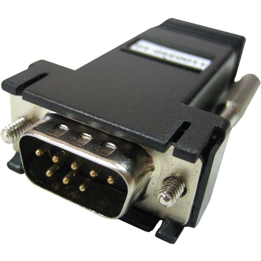 Perle RJ-45F to DB-9M Straight-thru (DCE) Adapter