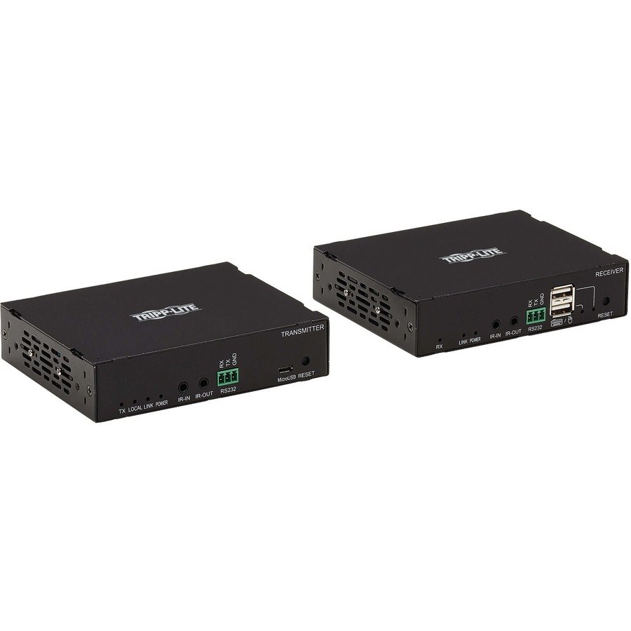 Eaton Tripp Lite Series HDMI over Cat6 Extender Kit with Power over Cable - 4K 60 Hz, 4:4:4, 328 ft. (100 m), TAA