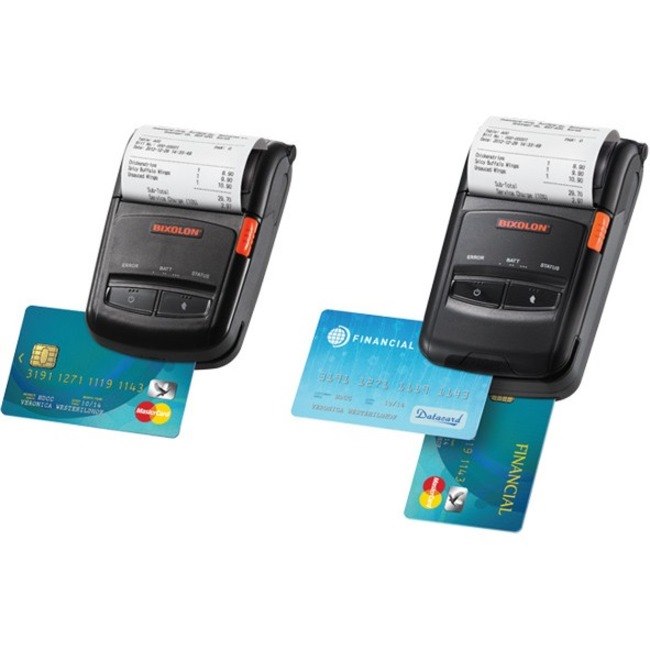 Bixolon SPP-R210I Mobile Direct Thermal Printer - Monochrome - Portable - Receipt Print - USB - Serial - Bluetooth