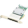 AddOn 1Gbs Quad Open SFP Port Network Interface Card