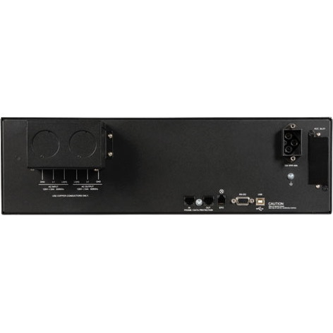 Tripp Lite by Eaton UPS Smart Online 3000VA 2400W Rackmount 110V / 120V USB DB9 Hardwire 3URM