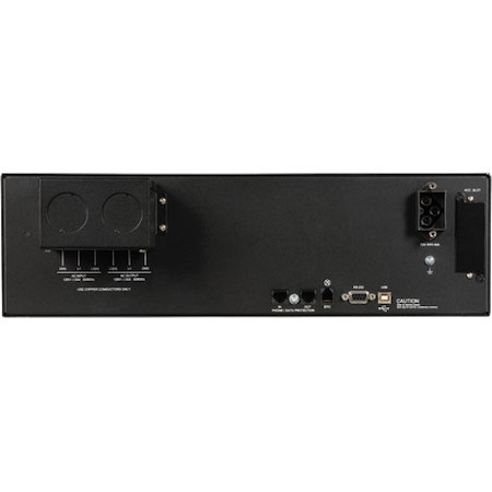 Tripp Lite by Eaton UPS Smart Online 3000VA 2400W Rackmount 110V / 120V USB DB9 Hardwire 3URM