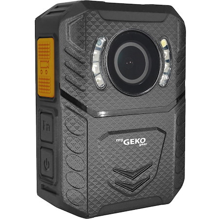 myGEKOgear by Adesso Aegis 100 1296p Super HD Body Cam with GPS Logging, Infrared Night Vision,Password Protected System,IP65 Water Resistance, Drop Protection, 2" LCD Screen, 32GB Storage, Long Battery Life (9 Hours Battery Life)