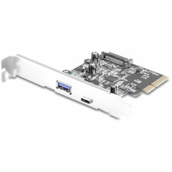 Vantec 2-Port USB 3.1 PCIe (10Gbps) USB C & USB Type-A