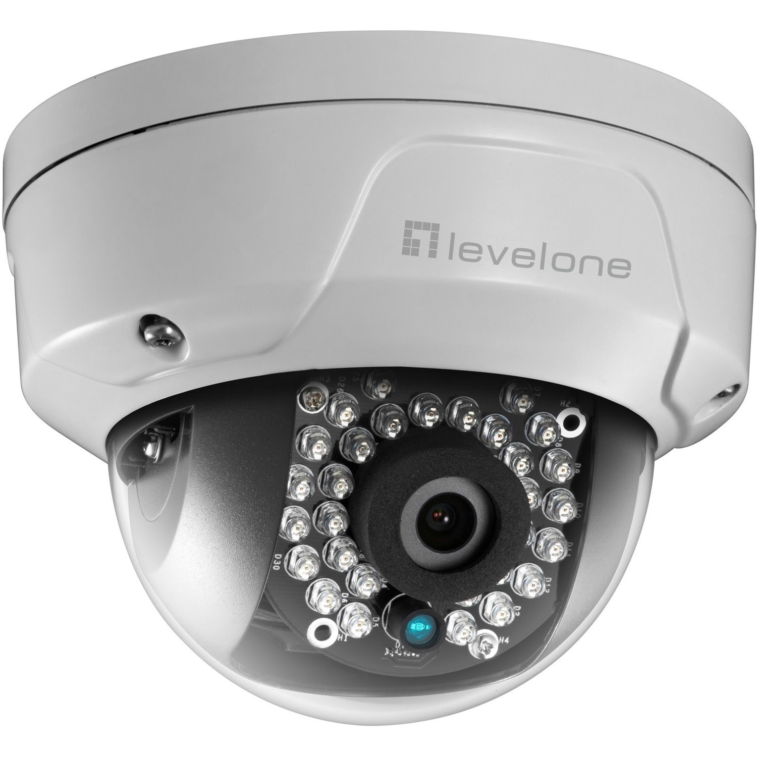 LevelOne FCS-3086 4 Megapixel HD Network Camera - Color, Monochrome - Dome