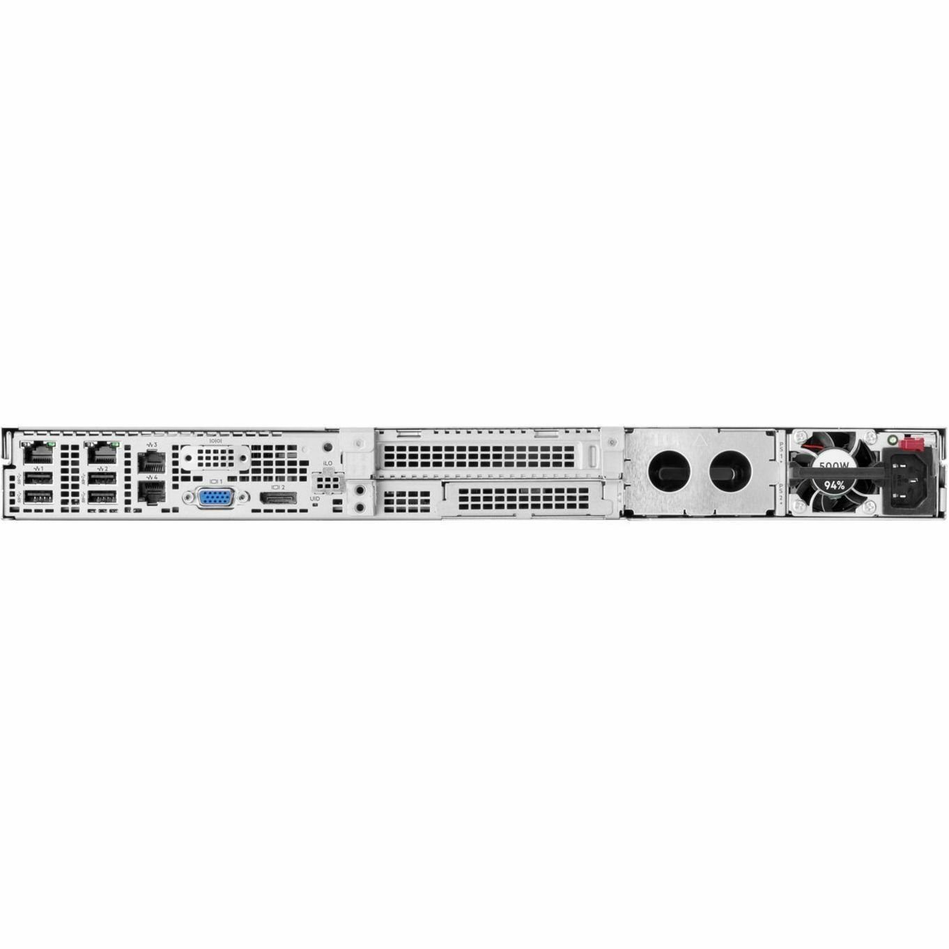 HPE ProLiant DL20 G11 1U Rack Server - 1 x Intel Xeon E-2436 2.9 GHz - 32 GB RAM - 1.92 TB SSD - (2 x 960GB) SSD Configuration - Serial ATA, 12Gb/s SAS Controller - Smart Choice