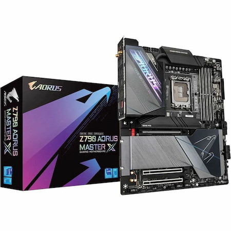 Aorus Z790 AORUS MASTER X Desktop Motherboard - Intel Z790 Chipset - Socket LGA-1700 - Extended ATX