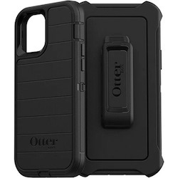 OtterBox Defender Series Pro Rugged Carrying Case (Holster) Apple iPhone 12 Pro, iPhone 12 Smartphone - Black