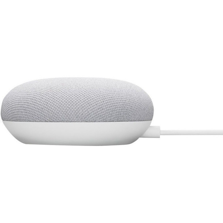 Google Nest Nest Mini GA00638-CA Bluetooth Smart Speaker - Google Assistant Supported - Chalk