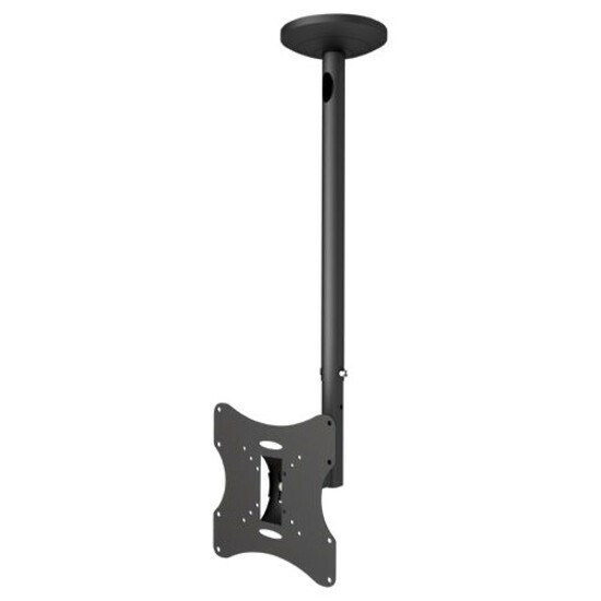 Brateck LCD-504A Ceiling Mount for Flat Panel Display - Black