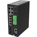 AXIS D8208-R 8 Ports Manageable Ethernet Switch - Gigabit Ethernet, 10 Gigabit Ethernet - 1000Base-T, 10GBase-X