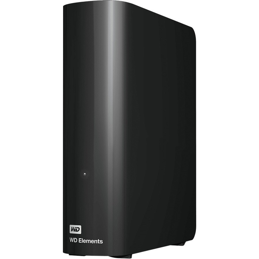 WD Elements WDBBKG0120HBK 12 TB Desktop Hard Drive - External - Black