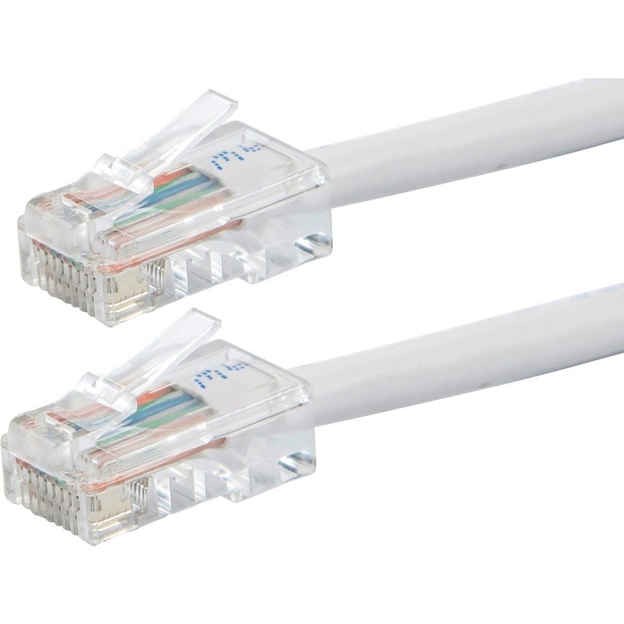 Monoprice ZEROboot Series Cat5e 24AWG UTP Ethernet Network Patch Cable, 100ft White