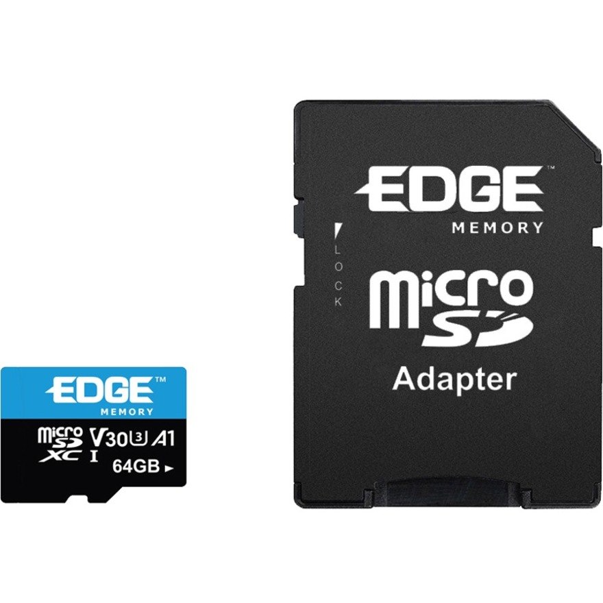 EDGE 64 GB UHS-I (U3) microSDXC