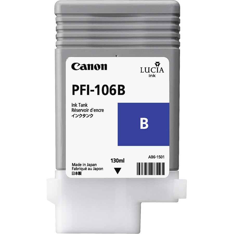 Canon Lucia EX PFI-106B Original Inkjet Ink Cartridge - Blue Pack