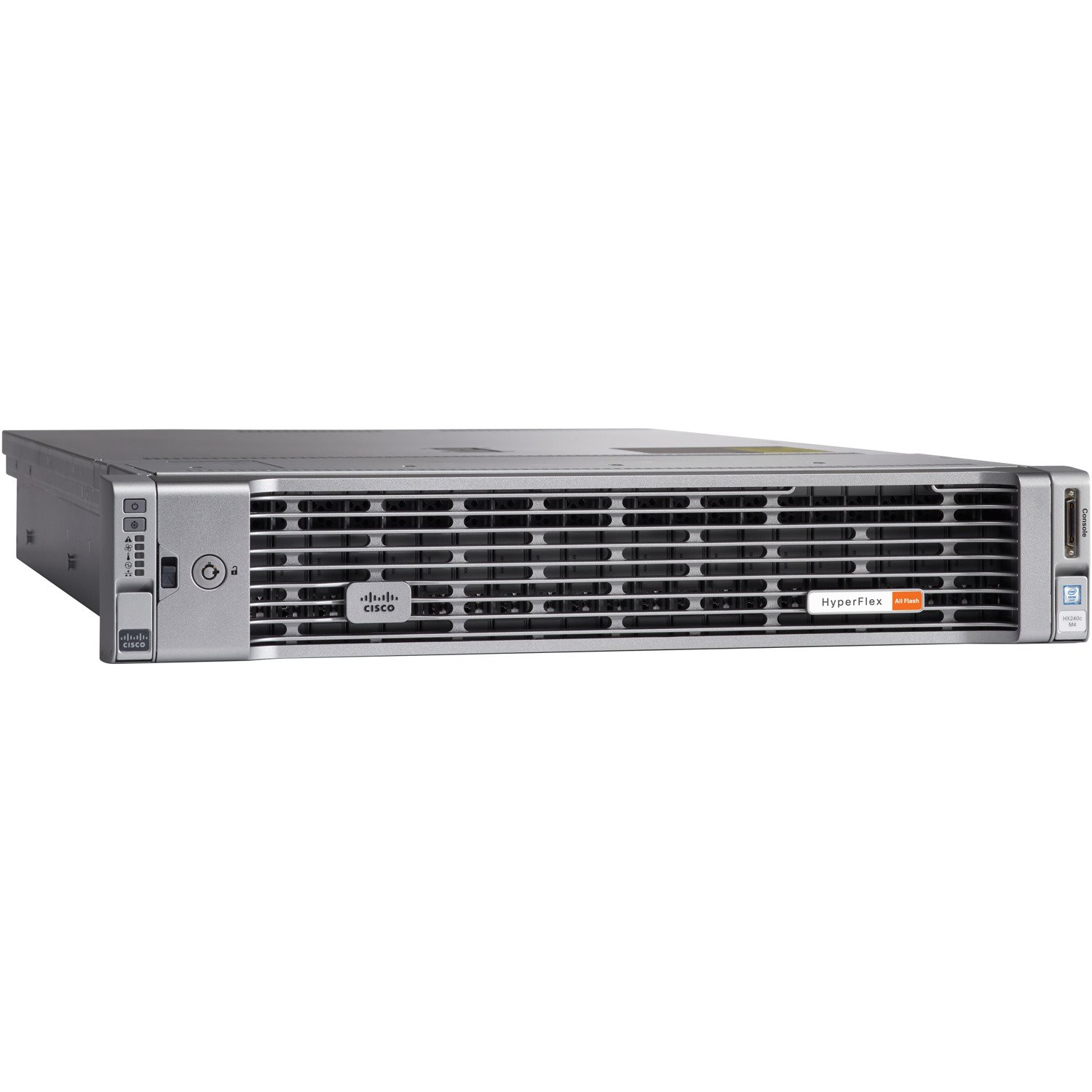 Cisco HyperFlex HX240c M4 2U Rack Server - 2 x Intel Xeon E5-2630 v3 2.40 GHz - 256 GB RAM - 12Gb/s SAS Controller