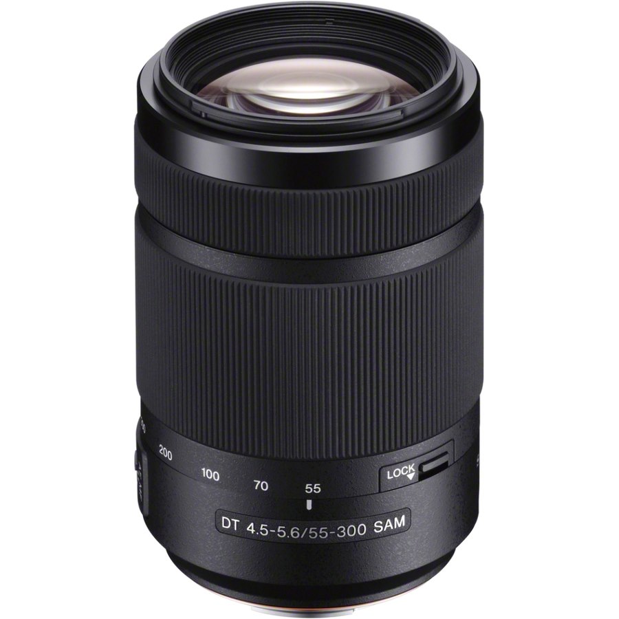 Sony SAL55300 - 55 mm to 300 mm - f/5.6 - Telephoto Zoom Lens for Sony Alpha