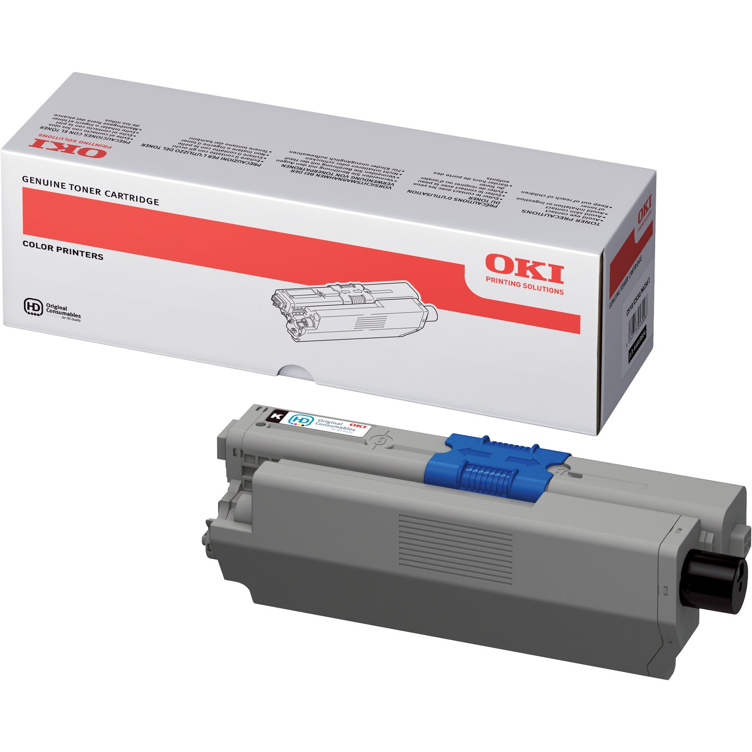 Oki 44469803 Original LED Toner Cartridge - Black Pack