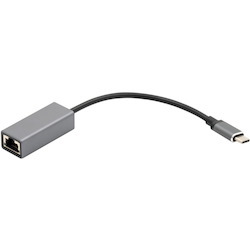 VisionTek USB-C to Ethernet 1 Gbps Adapter (M/F)