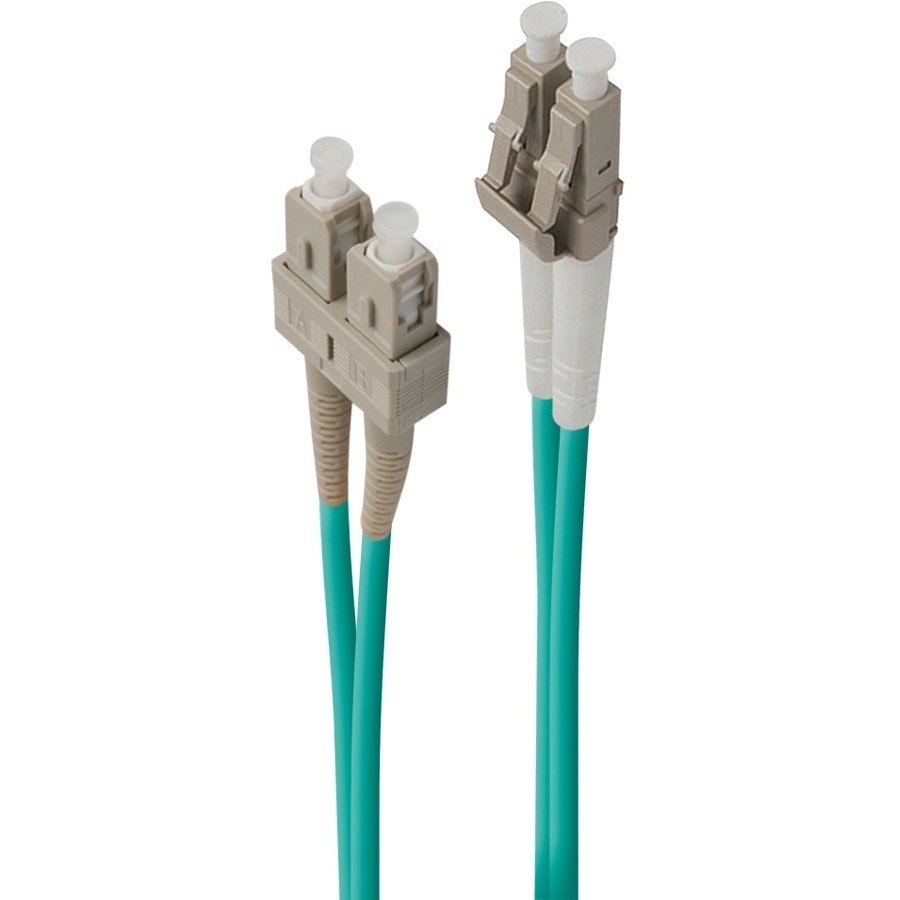 Alogic LC-SC 10GbE Multi Mode Duplex LSZH Fibre Cable 50/125 OM3 - 3m