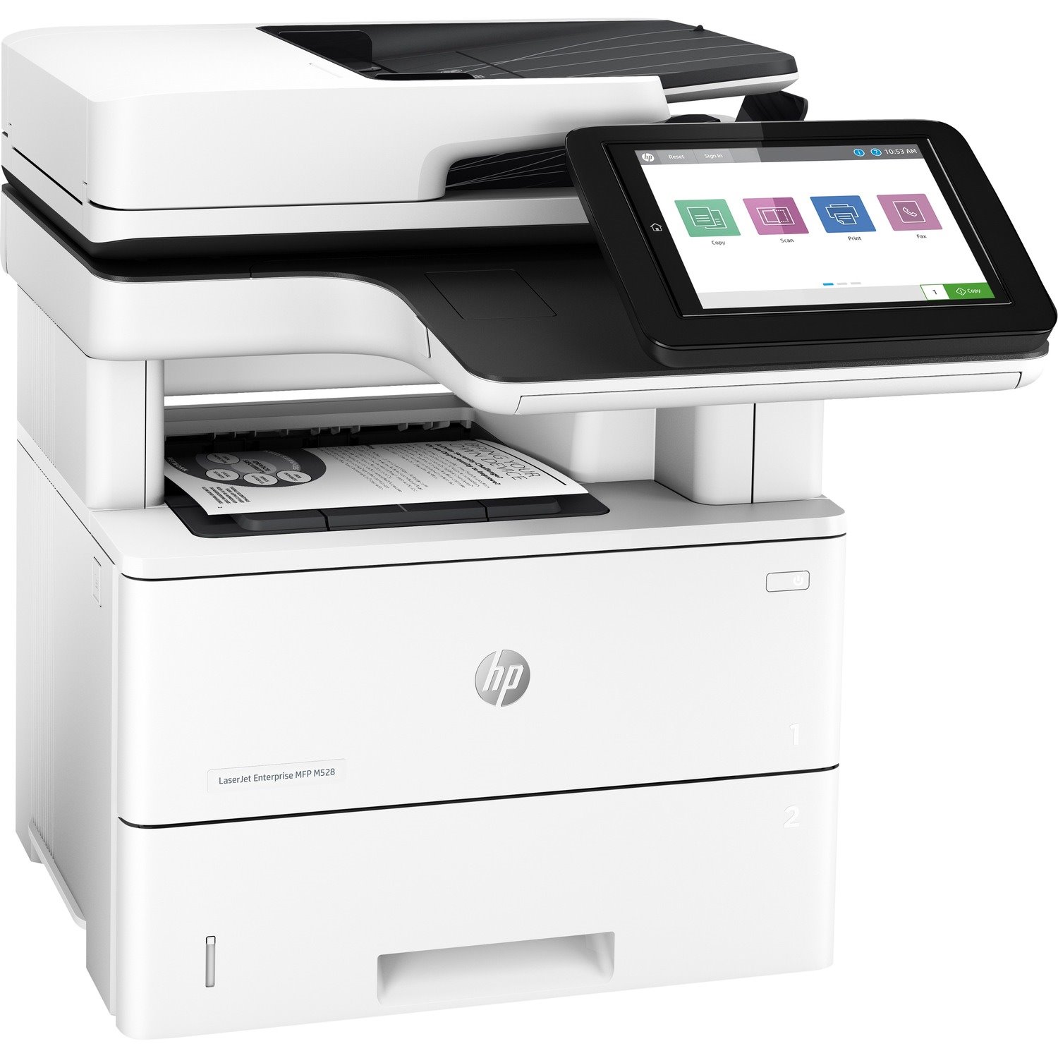 HP LaserJet M528dn Laser Multifunction Printer - Monochrome