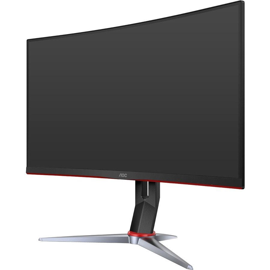 AOC C27G2X 27" Class Full HD Curved Screen Gaming LCD Monitor - 16:9 - Red, Black