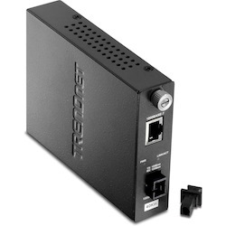 TRENDnet Intelligent 1000Base-T to WDM TX-1550 Single Mode Fiber Converter(40KM)