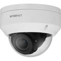 Hanwha Techwin ANV-L6082R 2 Megapixel Outdoor Full HD Network Camera - Color - Dome - White