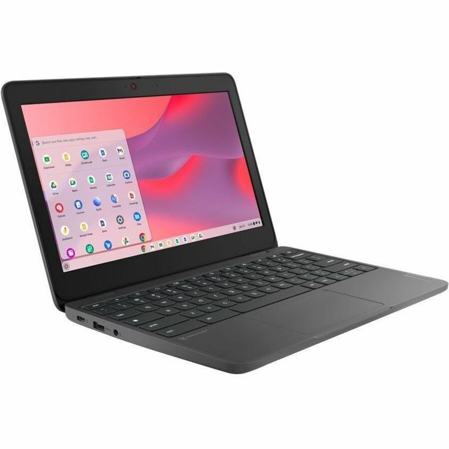 Lenovo 100e Chromebook Gen 4 82W1S04200 11.6" Chromebook - HD - 1366 x 768 - MediaTek Octa-core (8 Core) - 4 GB Total RAM - 4 GB On-board Memory - 32 GB Flash Memory - Graphite Gray