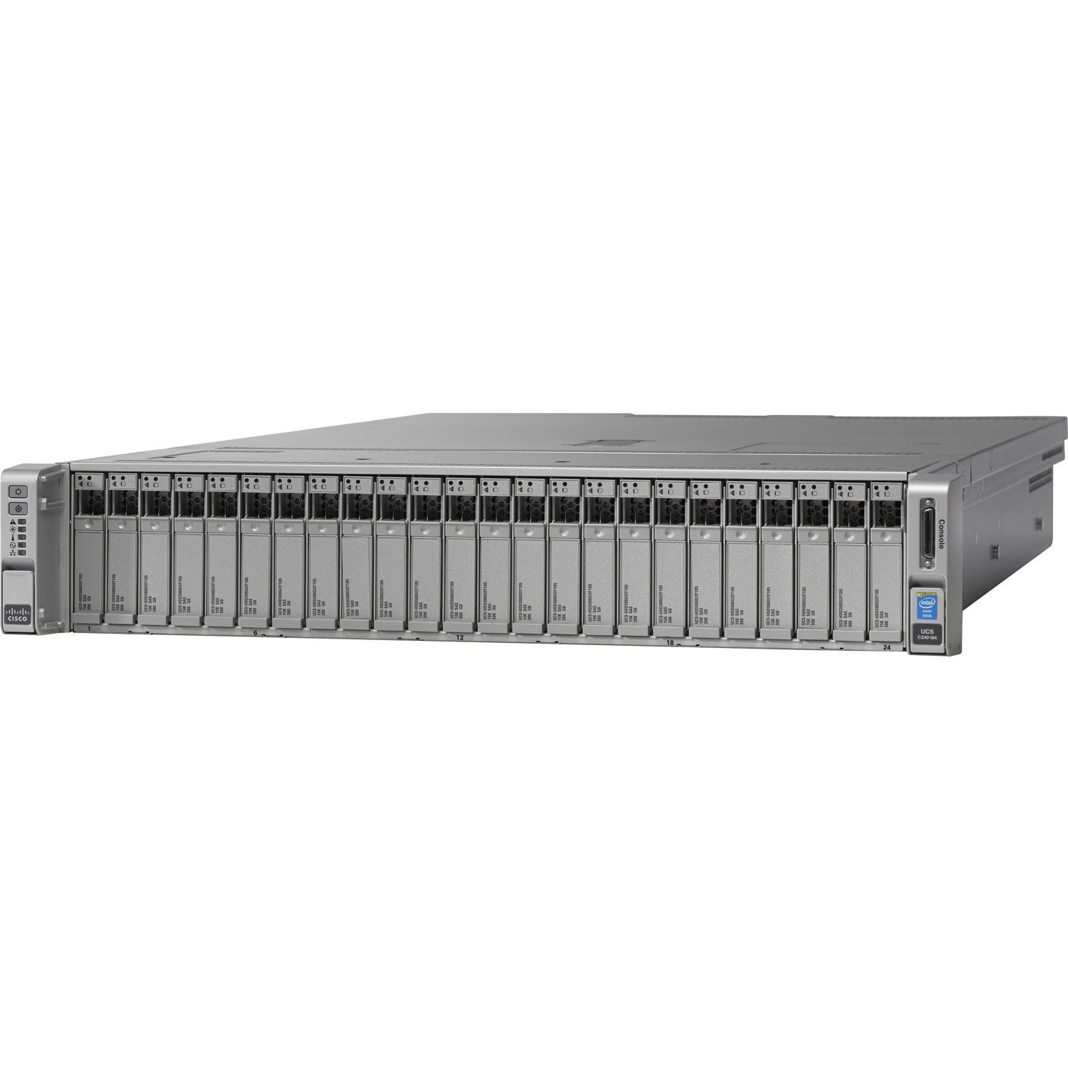 Cisco C240 M4 2U Rack Server - 2 x Intel Xeon E5-2643 v3 3.40 GHz - 256 GB RAM - 12Gb/s SAS, Serial ATA Controller