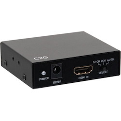 C2G HDMI Audio Extractor with TOSLINK, SPDIF and 3.5mm - 4K 60Hz