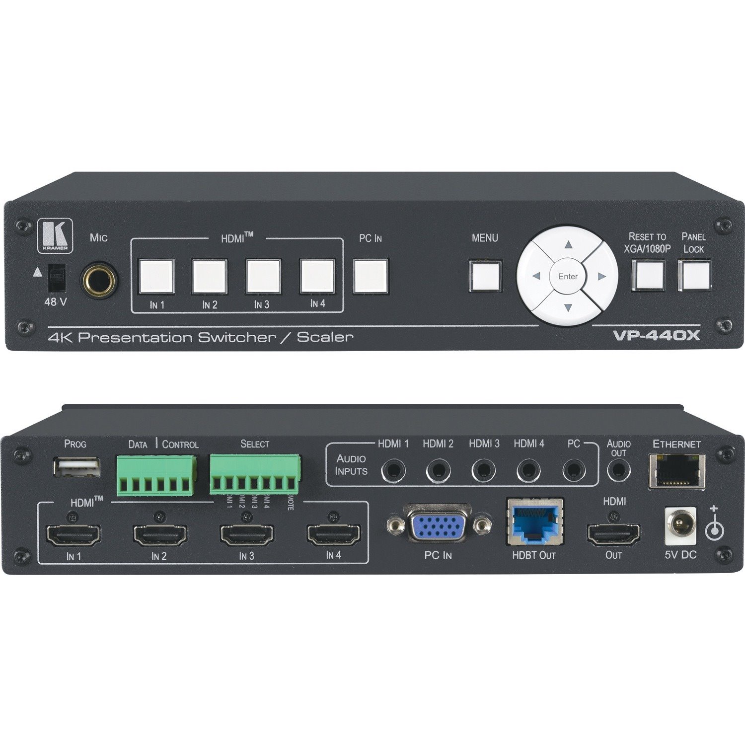 Kramer VP-440X Audio/Video Switchbox - Cable