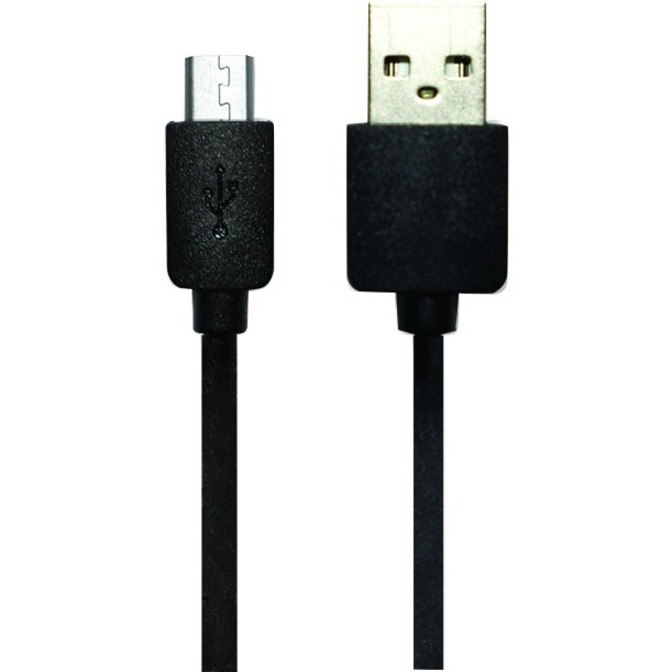 VisionTek 6.5 Foot Micro USB Cable -Black